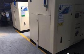 医疗行业用什么型号的空压机？客户都选择无油水润滑螺杆空压机